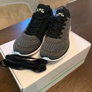 APL TechLoom Pro Smoke / Black / White Sneakers - Women's 9.5 - NEW